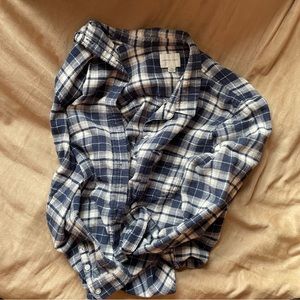 American Eagle Blue Flannel
